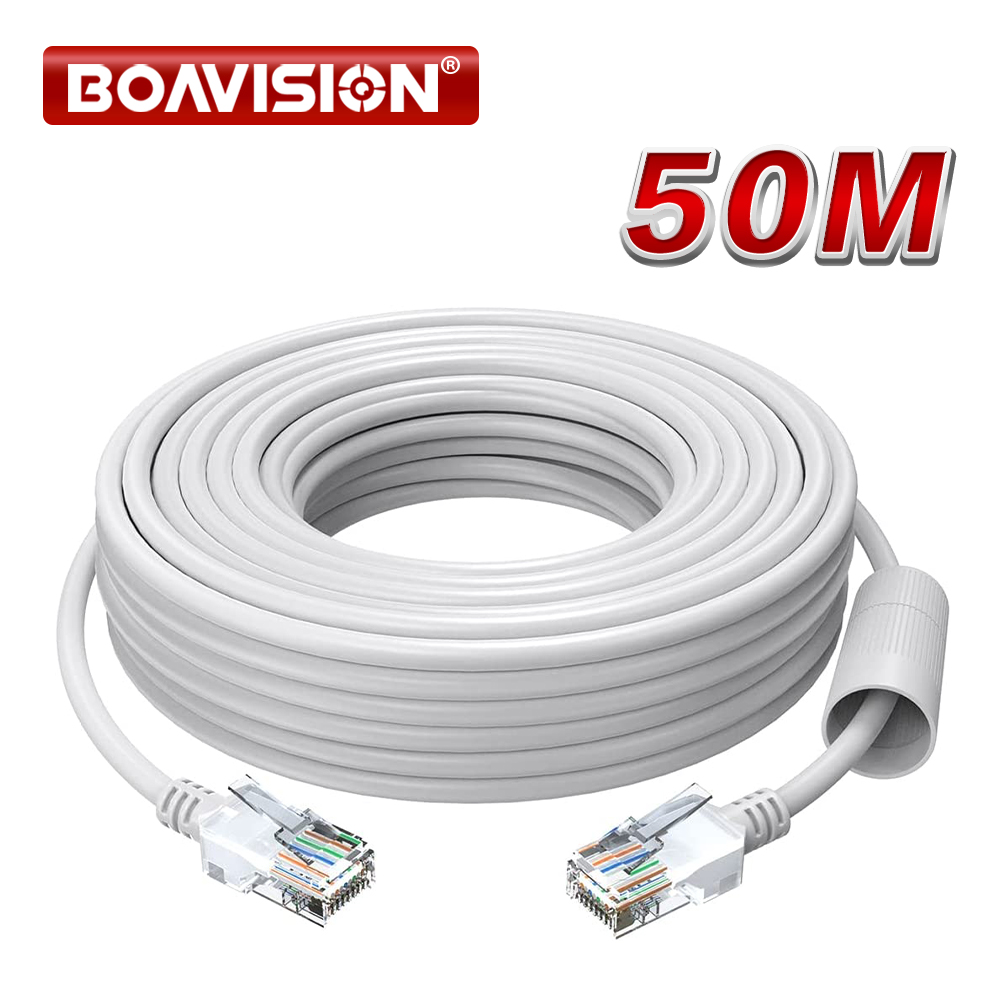 Power Over Ethernet - Cabo Ethernet Cat5e 20m 30m 50m