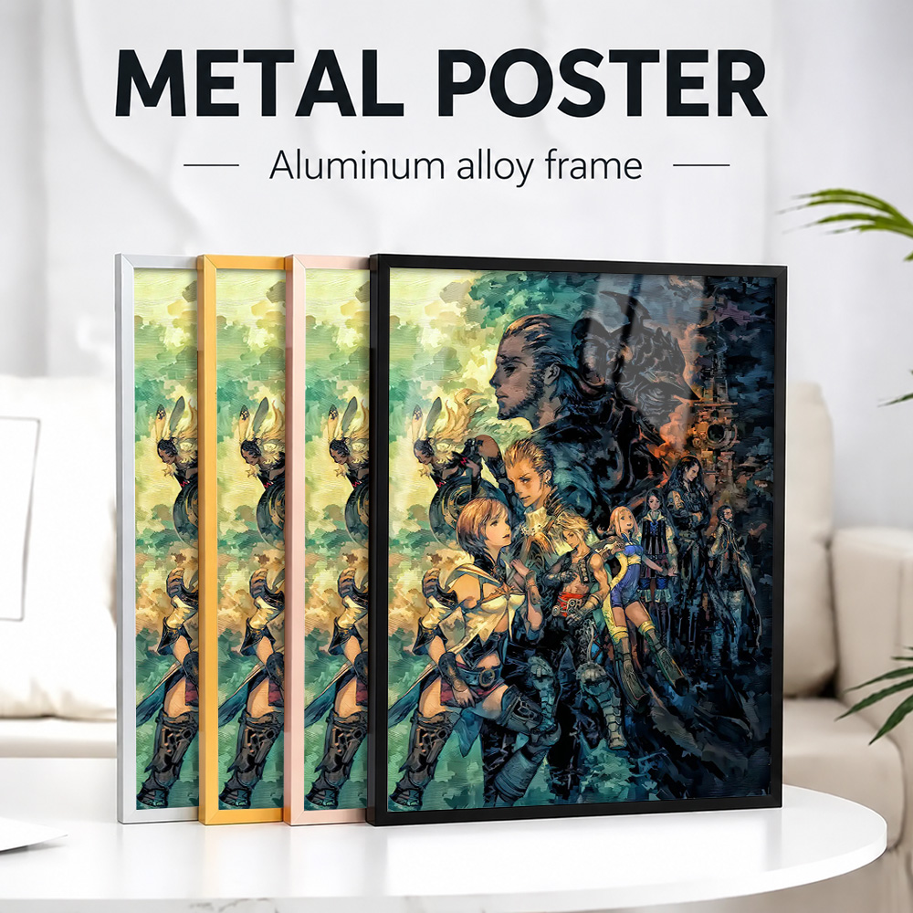 Office Quest - Impressão em Metal com Design de