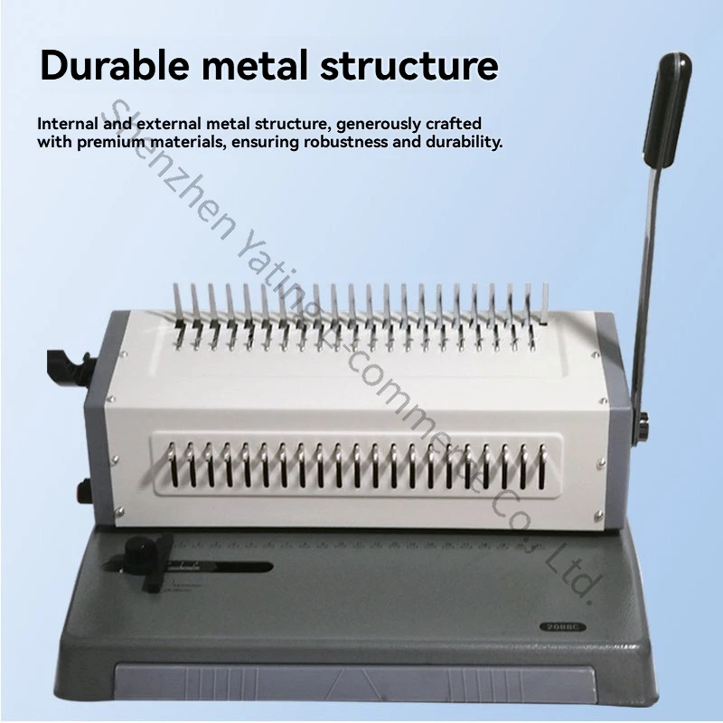 Máquina de Encadernação com Pe - Binding Machine Comb avaliação e preço