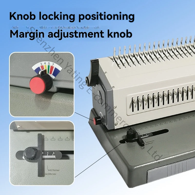 Máquina de Encadernação com Pe - Binding Machine Comb avaliação e preço