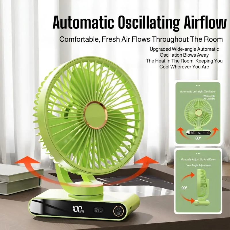 Novo Ventilador Portátil com D - Office Technologies avaliação e preço