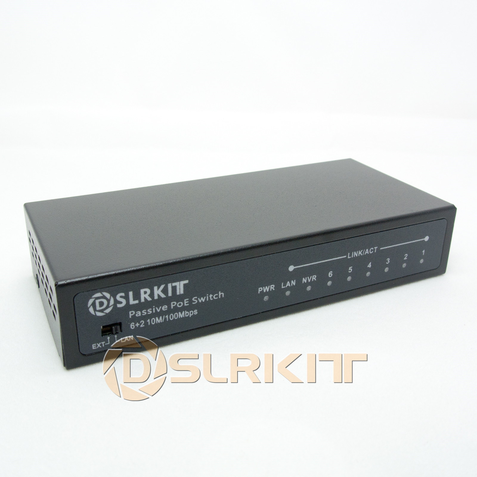 Dslrkit 250m 8 portas 6 poe po - Power Over Ethernet avaliação e preço